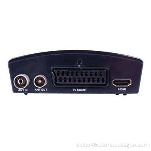DVB-T2 Receiver, 1,080P Full HD, MPEG4/H.264 PVR, View JPEG, 1 USB2.0 and HDMI, DVB-T/-S
